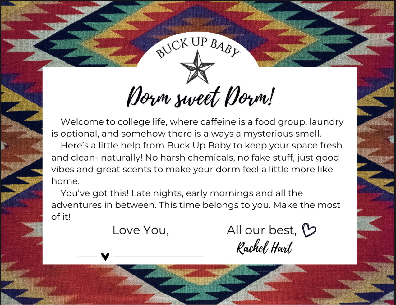 Dorm Sweet Dorm- Gift Set